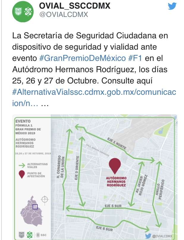 Cortes viales 